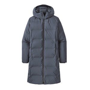 Patagonia Women's Jackson Glacier Long Parka Size Small in Smolder Blue